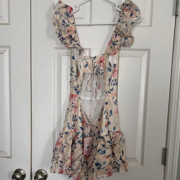 Floral Ruffle Dress - Picture 3 of 5